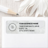 Business Logo Custom Return Address Label (Insitu)