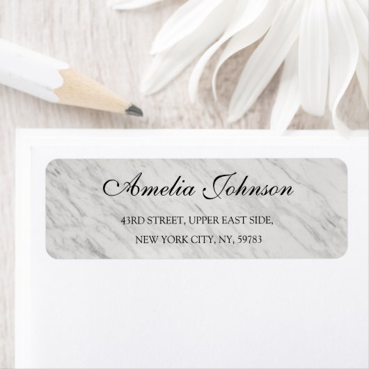 Business Logo Custom Return Address Label (Insitu)