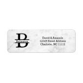 Business Logo Custom Return Address Label (Voorkant)