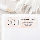 Business Logo Custom Return Address Label (Insitu)