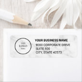Business Logo Custom Return Address Label (Insitu)
