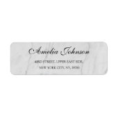 Business Logo Custom Return Address Label (Voorkant)