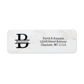 Business Logo Custom Return Address Label (Voorkant)