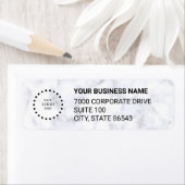 Business Logo Custom Return Address Label (Insitu)