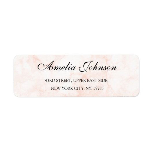 Business Logo Custom Return Address Label (Voorkant)