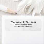 Business Logo Custom Return Address Label (Insitu)
