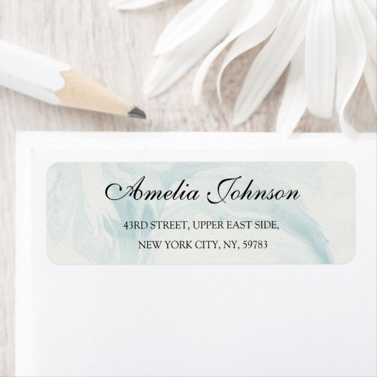 Business Logo Custom Return Address Label (Insitu)