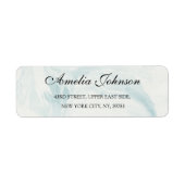Business Logo Custom Return Address Label (Voorkant)