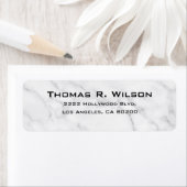 Business Logo Custom Return Address Label (Insitu)