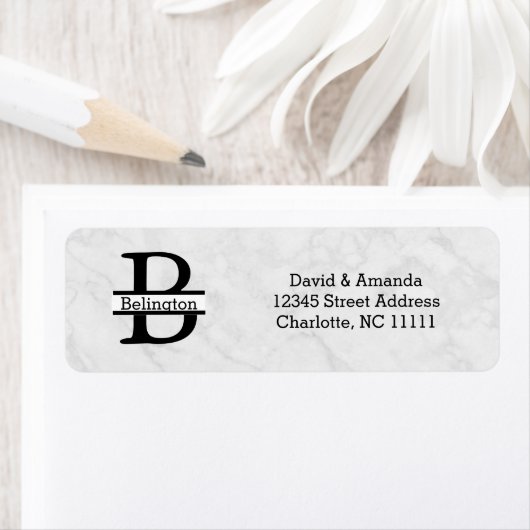 Business Logo Custom Return Address Label (Insitu)