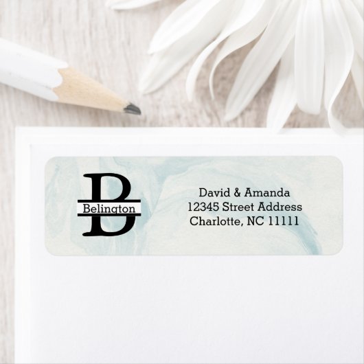 Business Logo Custom Return Address Label (Insitu)