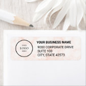 Business Logo Custom Return Address Label (Insitu)