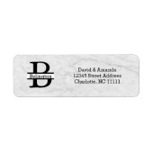 Business Logo Custom Return Address Label (Voorkant)