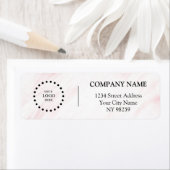 Business Logo Custom Return Address Label (Insitu)