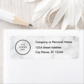 Business Logo Custom Return Address Label (Insitu)
