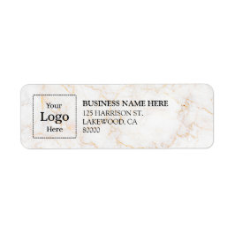 Business Logo Custom Return Address Label