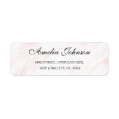 Business Logo Custom Return Address Label (Voorkant)