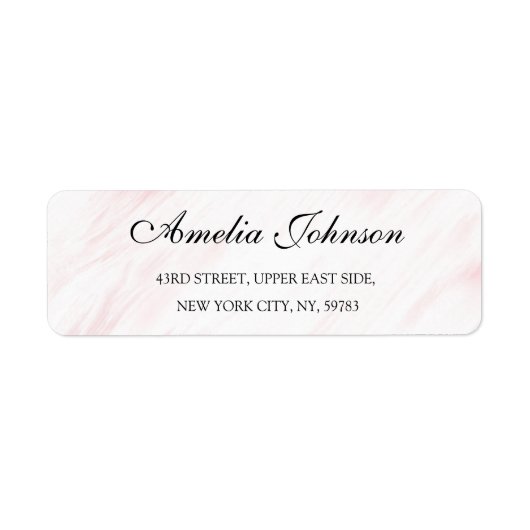 Business Logo Custom Return Address Label (Voorkant)