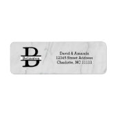 Business Logo Custom Return Address Label (Voorkant)