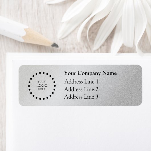 Business Logo Custom Return Address Label (Insitu)