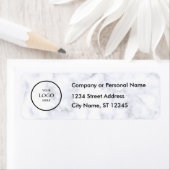 Business Logo Custom Return Address Label (Insitu)