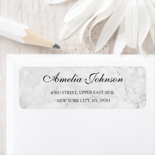 Business Logo Custom Return Address Label (Insitu)