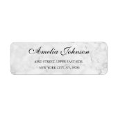 Business Logo Custom Return Address Label (Voorkant)