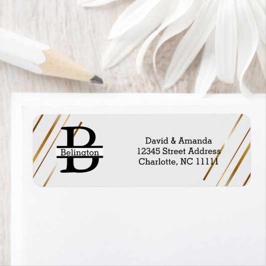 Business Logo Custom Return Address Label (Insitu)
