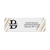 Business Logo Custom Return Address Label (Voorkant)