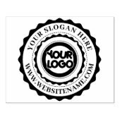 Business Logo Custom Rubber Stempel (Afrduk)