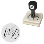 Business Logo Custom Rubber Stempel (Gestempeld)