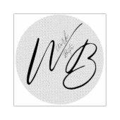 Business Logo Custom Rubber Stempel (Afrduk)