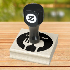 Business Logo Custom Rubber Stempel