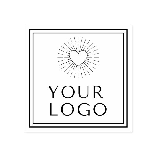 Business Logo Custom Rubber Stempel (Afrduk)