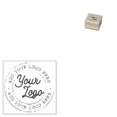 Business Logo Custom Rubberstempel (Gestempeld)