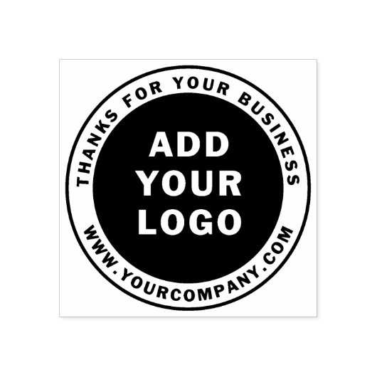 Business Logo Custom Rubberstempel (Afrduk)