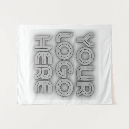 Business Logo Custom Wandkleed (Voorkant (horizontaal))