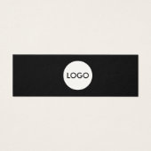 Business logo dank u invoegen kaart (Voorkant)