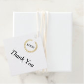 Business Logo Diamond Dank u dat u Labels ophangt (In situ)