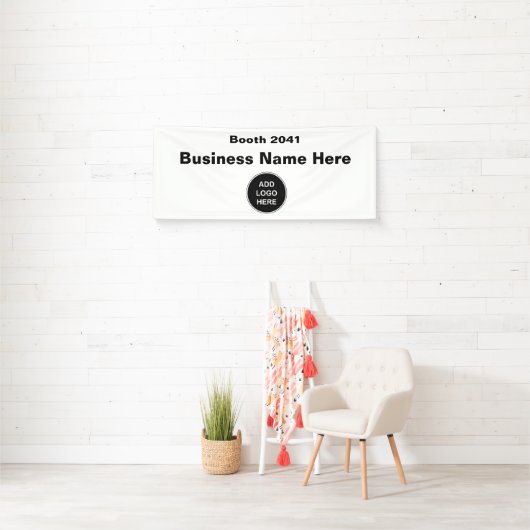 Business Logo Editable Trade Show Banner (Insitu)