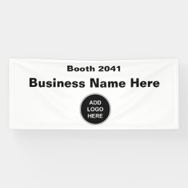 Business Logo Editable Trade Show Banner