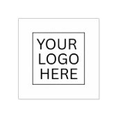 Business Logo eenvoudige houten kunst stempel (Afrduk)