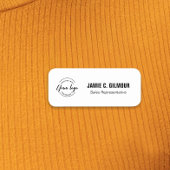 Business logo Employee Custom Naamplaatje