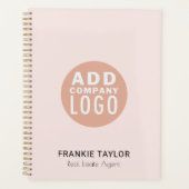 Business Logo Employee Real Estate Agent 2026 Planner (Voorkant)