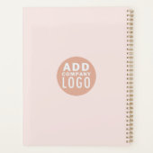 Business Logo Employee Real Estate Agent 2026 Planner (Achterkant)