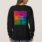 Business Logo Employee Women's Double Sided Bulk Trui (Achterkant)