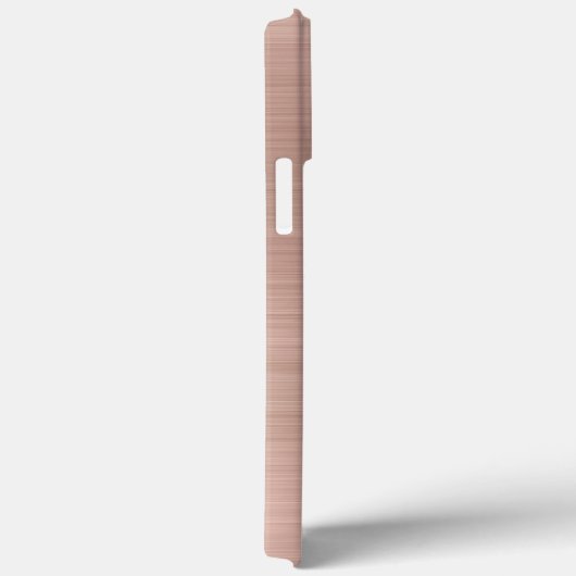 Business Logo Faux Roos Gold Foil Case-Mate iPhone Case (Achterkant / Rechts)