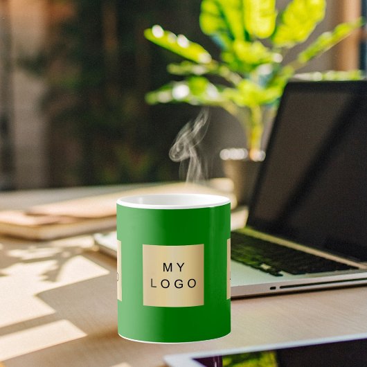 Business logo forest groen koffiemok