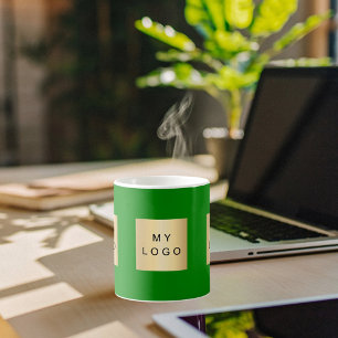 Business logo forest groen koffiemok