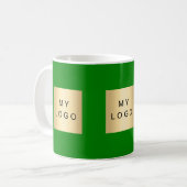 Business logo forest groen koffiemok (Voorkant links)